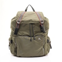 BURBERRY 巴寶莉 後背包 綠色 尼龍布 8005374