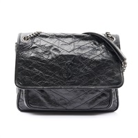 SAINT LAURENT YSL 聖羅蘭 NIKI 肩背包 黑色 牛皮 498883