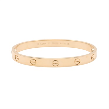 Cartier 卡地亞 Love 手環 18K黃金 B6067517