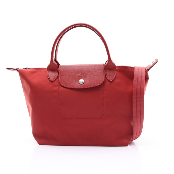 Longchamp 瓏驤 Le Pliage Neo 兩用包 紅色 帆布 L1512578545