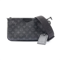 LOUIS VUITTON LV 路易威登 Pochette Accessoire XL 斜背包 黑色 原花帆布 M11741