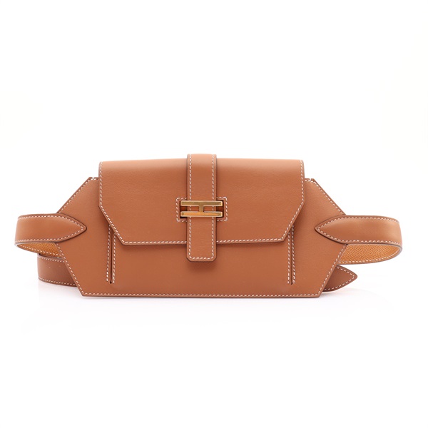 Elan Pocket 24 Belt 腰帶包 Swift小牛皮 金棕色 金釦 B刻【HERMES 愛馬仕】 H010612UCAAM