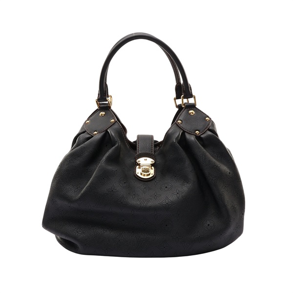 LOUIS VUITTON LV 路易威登 Mahina L 肩背包 黑色 牛皮 M95765