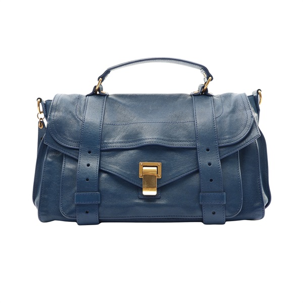 Proenza Schouler PS1 兩用包 藍色 羊皮