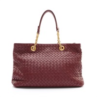 BOTTEGA VENETA BV 寶緹嘉 肩背包 紅色 編織羊皮 428052