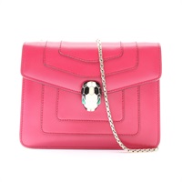 BVLGARI 寶格麗 Serpenti Forever 肩背包 粉色 牛皮 34560 34560