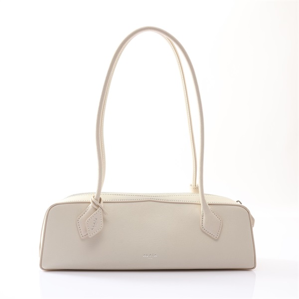 ALAIA Le Teckel Medium 肩背包 米白色 羊皮 AA1S06033CA212-030