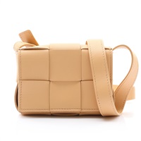 BOTTEGA VENETA BV 寶緹嘉 Candy Cassette 肩背包 淺褐色 編織羊皮 666688