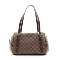 LOUIS VUITTON LV 路易威登 Rivington PM 肩背包 棕色 棋盤格帆布 N41157