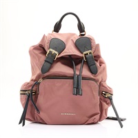 BURBERRY 巴寶莉 Rucksack 後背包 粉藕色 尼龍帆布 4020959
