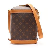 LOUIS VUITTON LV 路易威登 milk box 肩背包 棕色 原花帆布 M44877