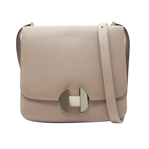 HERMES 愛馬仕 Sac 2002 肩背包 斑鳩灰 Evercolor牛皮 C刻 銀扣