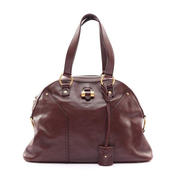 SAINT LAURENT 聖羅蘭 Muse 手提包 棕色 牛皮 156464 C6D0G 505