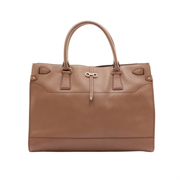 Salvatore Ferragamo 費拉格慕 Large Briana 手提包 棕色 牛皮 GS-21B949 GS-21B949