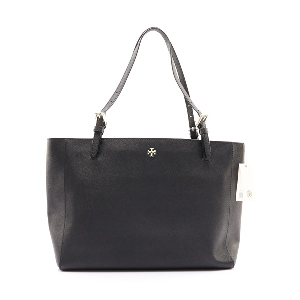 TORY BURCH 湯麗柏琦 Emerson Buckle Large 手提包 黑色 牛皮 49125