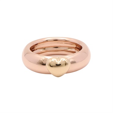 Tiffany & Co 蒂芬妮 Friendship 愛心戒指 18K玫瑰金