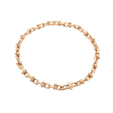 Tiffany & Co 蒂芬妮 HardWear Micro Link 手鍊 18K玫瑰金 60416990
