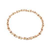 Tiffany & Co 蒂芬妮 HardWear Micro Link 手鍊 18K玫瑰金 60416990