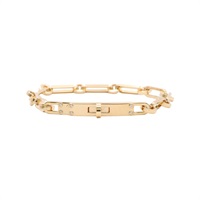 HERMES 愛馬仕 Kelly Chaine 手鏈 18K黃金 H218470B