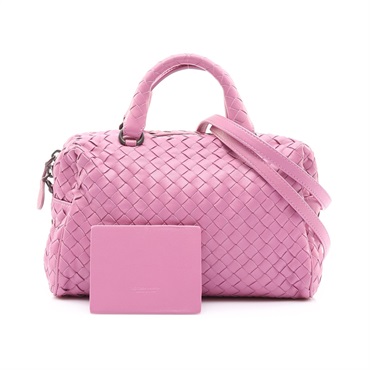 BOTTEGA VENETA BV 寶緹嘉 Intrecciato Handle 兩用包 紫色 編織牛皮 428051