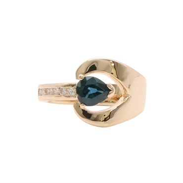 JEWELRY 無品牌珠寶 戒指 14K金 藍鋼玉 Sapphire 3.42g