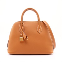 HERMES 愛馬仕 Bolide 1923 25 金棕色 Epsom牛皮 K刻 金扣 H082161CC