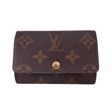 LOUIS VUITTON 路易威登 鑰匙包 棕色 原花帆布 M62630