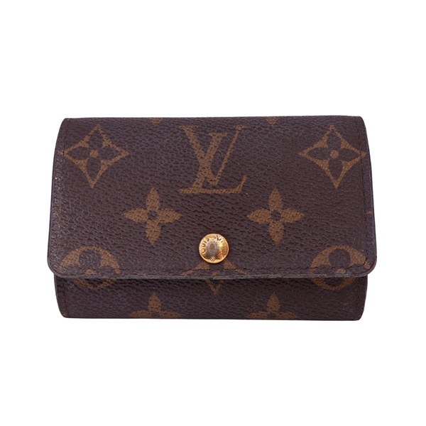 LOUIS VUITTON 路易威登 鑰匙包 棕色 原花帆布 M62630