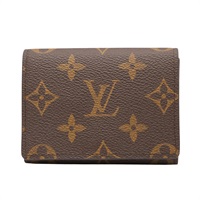 LOUIS VUITTON 路易威登 名片夾 棕色 原花帆布 M63801