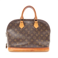 LOUIS VUITTON LV 路易威登 Alma PM 手提包 棕色 原花帆布 M51130