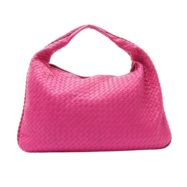 BOTTEGA VENETA 寶緹嘉 肩背包 粉色 編織羊皮 115654