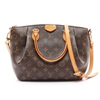 LOUIS VUITTON 路易威登 Turenne PM 兩用包 棕色 原花帆布 M48813
