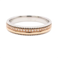 JEWELRY 無品牌珠寶 戒指 鑽石 18K白金/玫瑰金 Diamond 5.6g