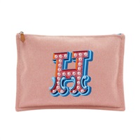 HERMES 愛馬仕 H Tissage Case 收納包 愛馬仕紅 帆布