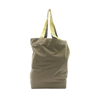 HERMES 愛馬仕 Craftie 肩背包 卡其色 棉布/絲綢 H1708268