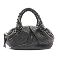 FENDI 芬迪 Baby Spy 手提包 黑色 牛皮 8BL078