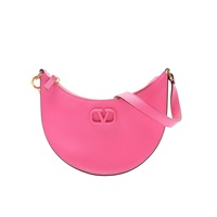 Valentino 范倫鐵諾 VLogo Signature Mini Hobo 肩背包 桃紅色 牛皮 WP0AK3SNP