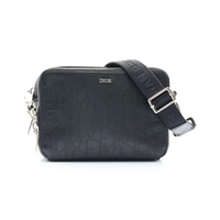 Dior 迪奧 Oblique Galaxy Messenger Pouch 肩背包 黑色 牛皮 2ESBC119VPD