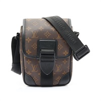 LOUIS VUITTON 路易威登 Archy Messenger 肩背包 棕/黑色 原花帆布 M46442