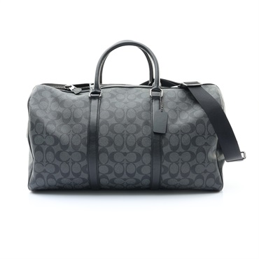 COACH 寇馳 Venturer Bag 兩用包 黑色 帆布 牛皮 C5305