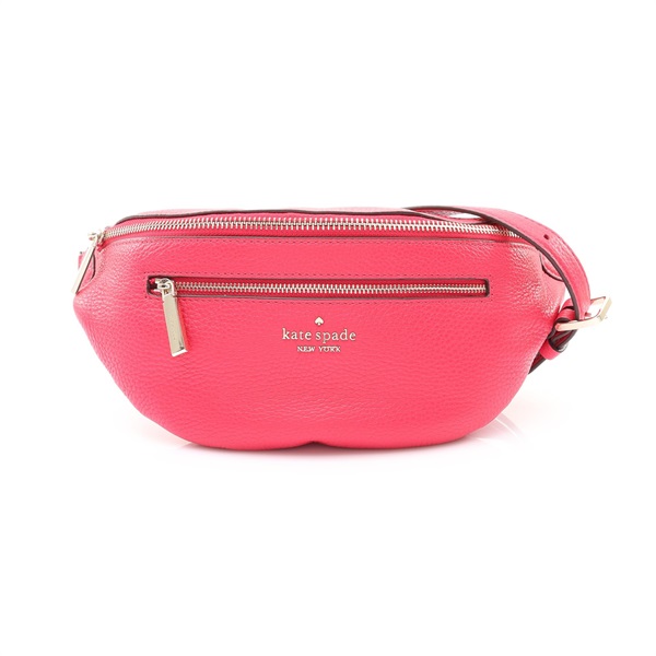 Kate spade 凱特‧絲蓓紐約 Leila 腰包 胸包 粉色 牛皮 WKR00306