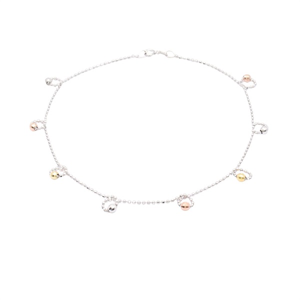 JEWELRY 無品牌珠寶 腳鍊 14K白金 585  2.30g