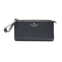 Kate spade 凱特‧絲蓓紐約 Grand Street Layton 手拿包 黑色 牛皮 WLRU2154
