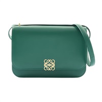 LOEWE 羅威 Goya肩背包 綠色 牛皮 A896N01X03