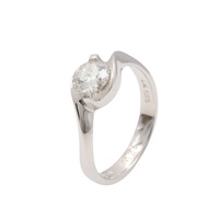 JEWELRY 無品牌珠寶 戒指 14白金 鑽石 Diamond 3.0g