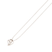 JEWELRY 無品牌珠寶 愛心 項鍊 14/18K白金 鑽石 Diamond 3.4g