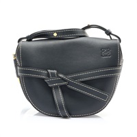 LOEWE 羅威 Gate 肩背包 深藍色 牛皮 321.12.T20
