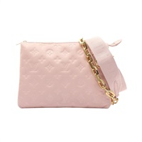 LOUIS VUITTON LV 路易威登 Coussin PM 兩用包 粉色 羊皮 M59276