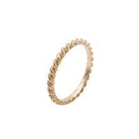 Boucheron 寶詩龍 Serpent Boheme 戒指 #48 18K黃金 JAL00236