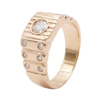JEWELRY 無品牌珠寶 鑽戒 18K玫瑰金 Diamond 8.40g